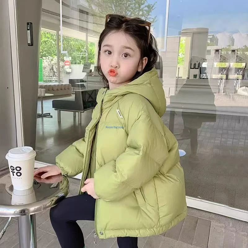 【现货】MF-6228儿童时尚韩版拼接冬季休闲百搭加厚拼色棉服外套