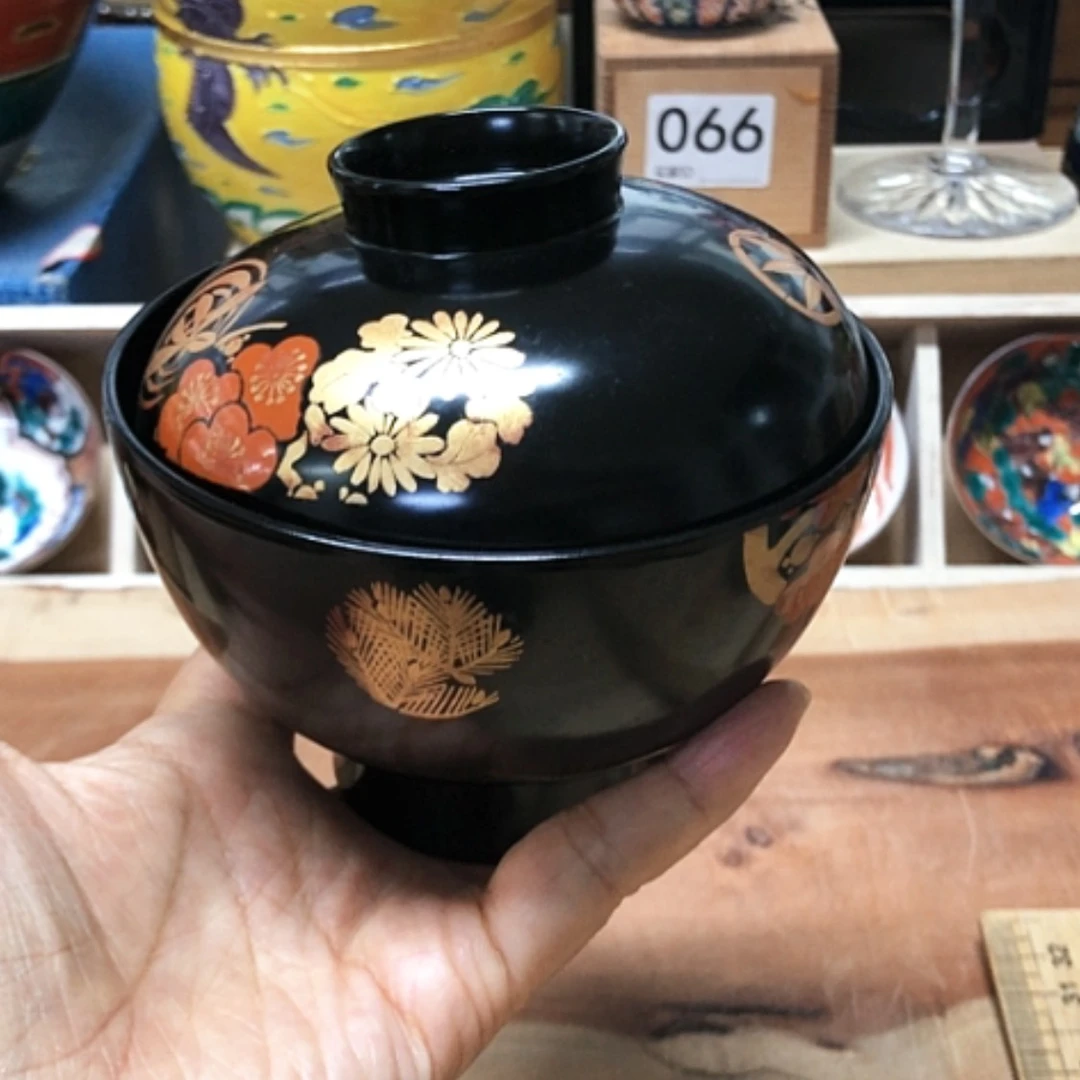 【闪购商品】碗实木大漆碗直径11高度12
