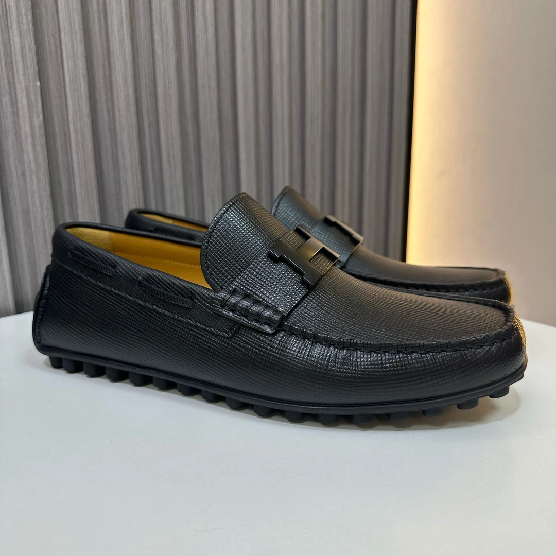 男士轻奢休闲豆豆鞋舒适透气新款乐 福鞋百搭一脚蹬经典软底