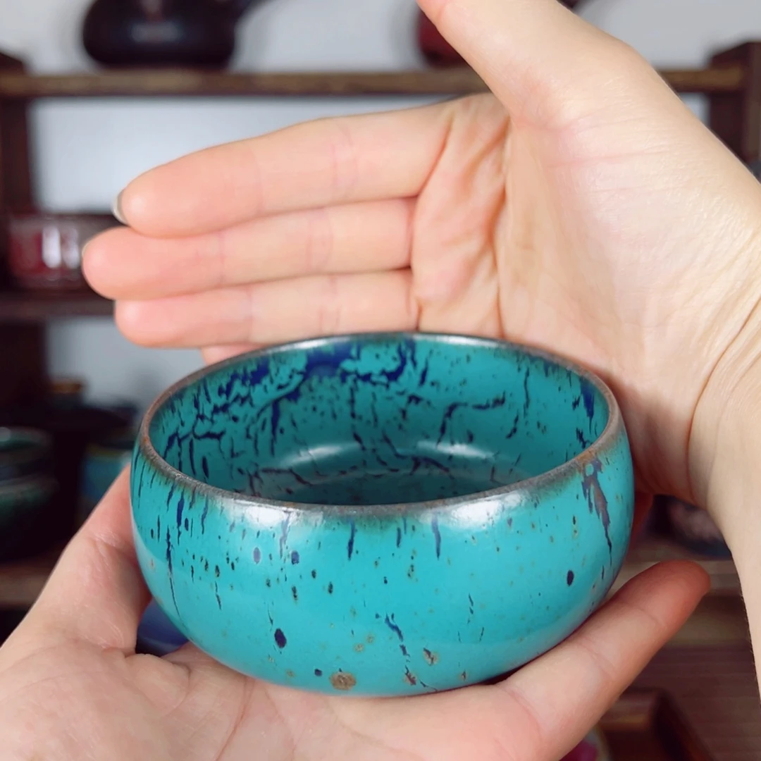 摆件神后原产地原矿精品钧瓷茶器