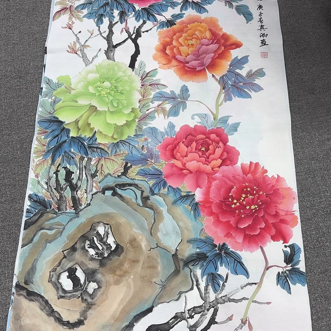 国画国画作品多次入选国内外