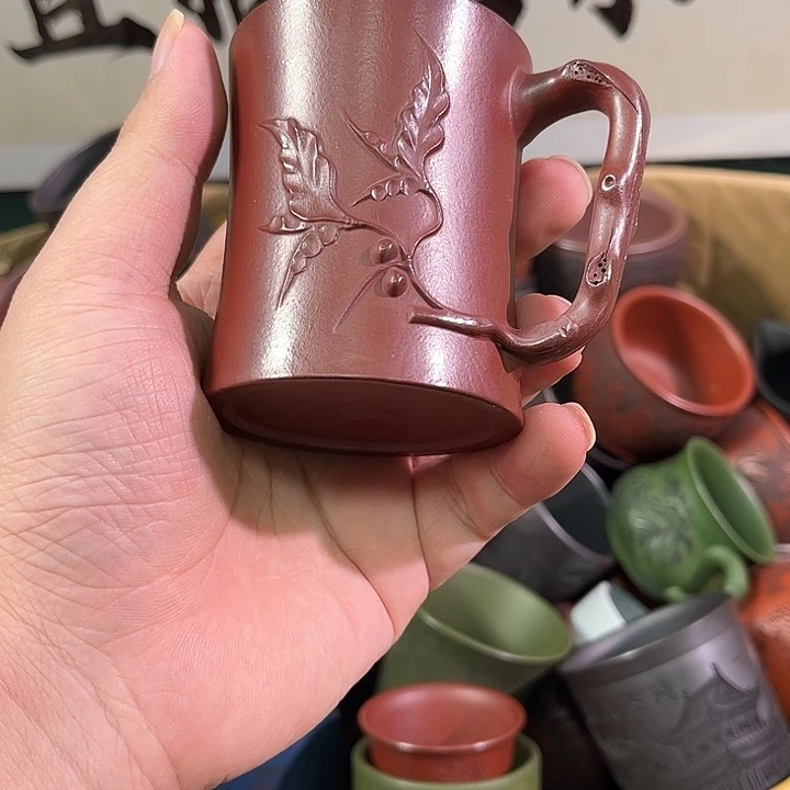 茶杯紫砂全手工紫砂主人杯