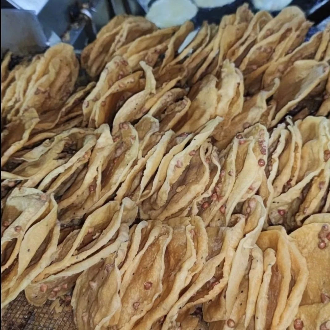 湖南耒阳特产糟粑香葱辣纯手工花生芝麻月亮粑香脆粑粑油炸家乡味