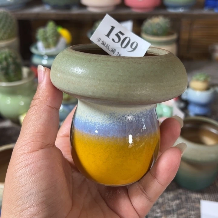 口5 手工花盆满30包邮