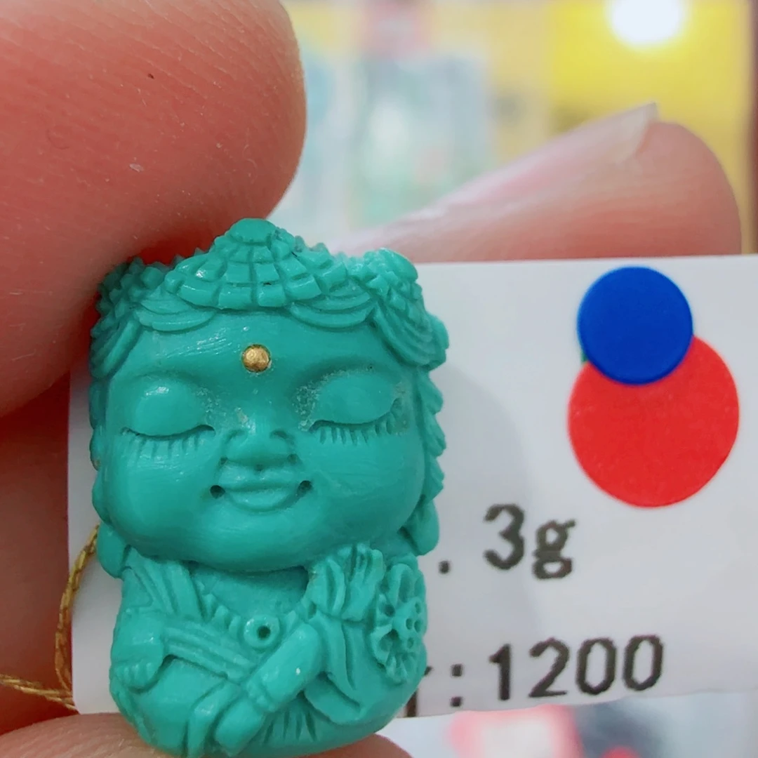 未镶嵌绿松石配饰