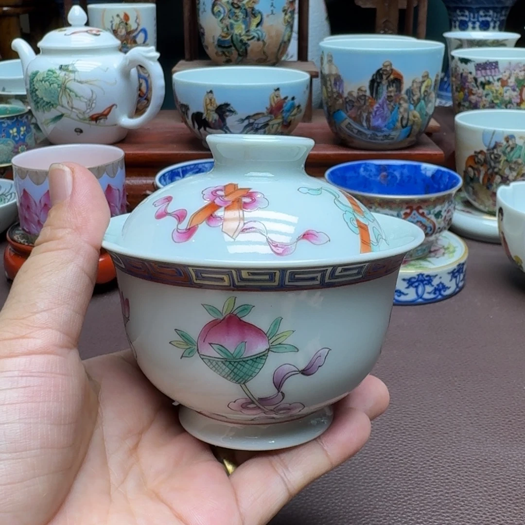 景德镇手工手绘展示