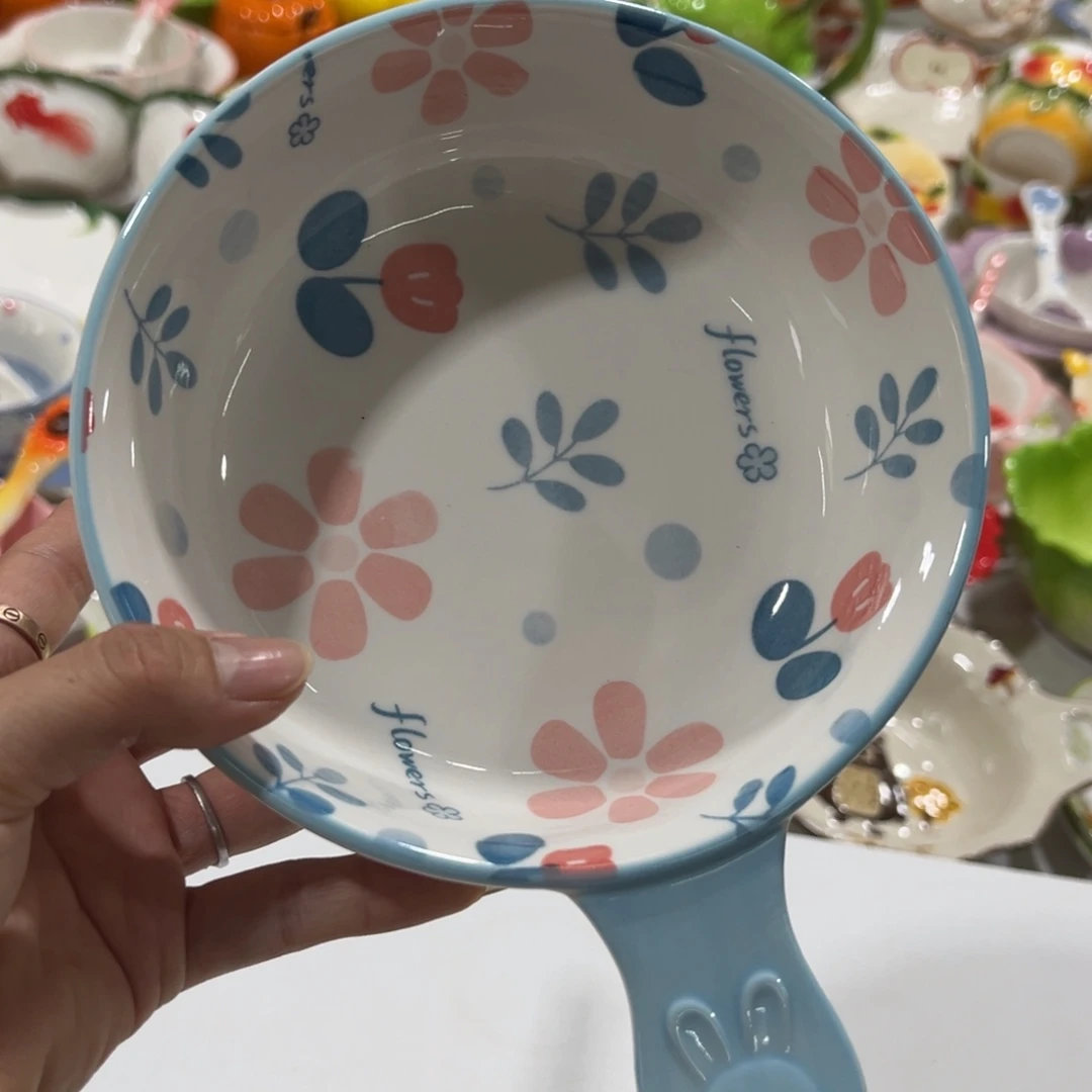 摆件高温陶瓷釉下彩正品……