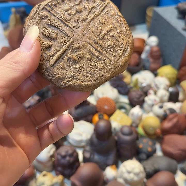 茶宠紫砂雕塑瑕疵茶宠