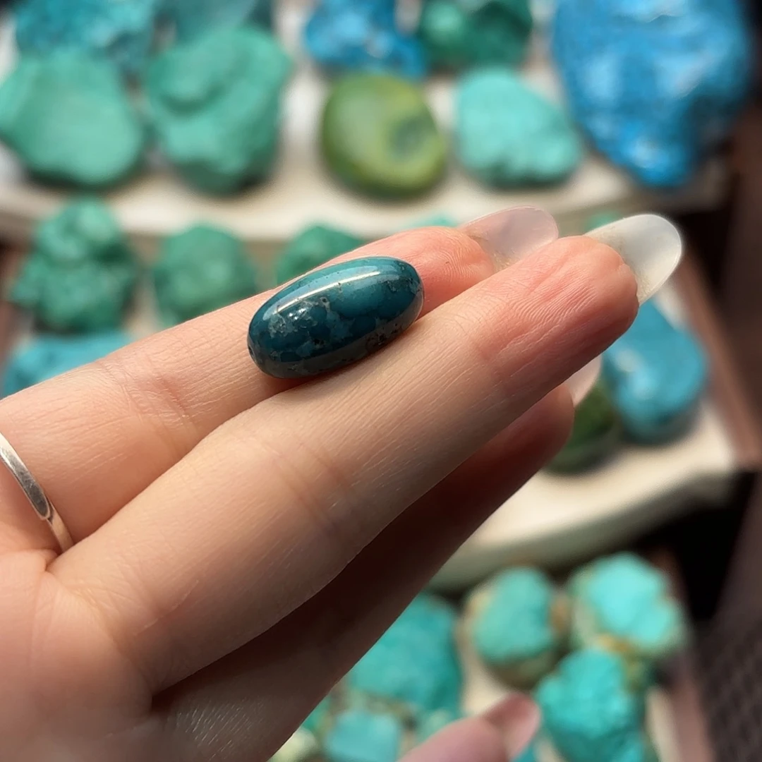 绿松石未镶嵌绿松石老型