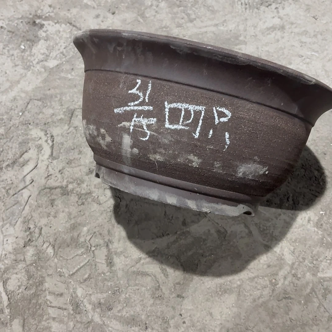 宜兴紫砂花盆，现货发