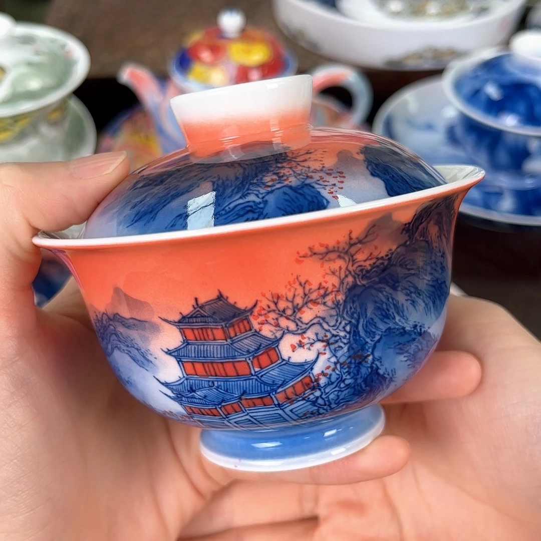 手绘高温瓷器瓷器