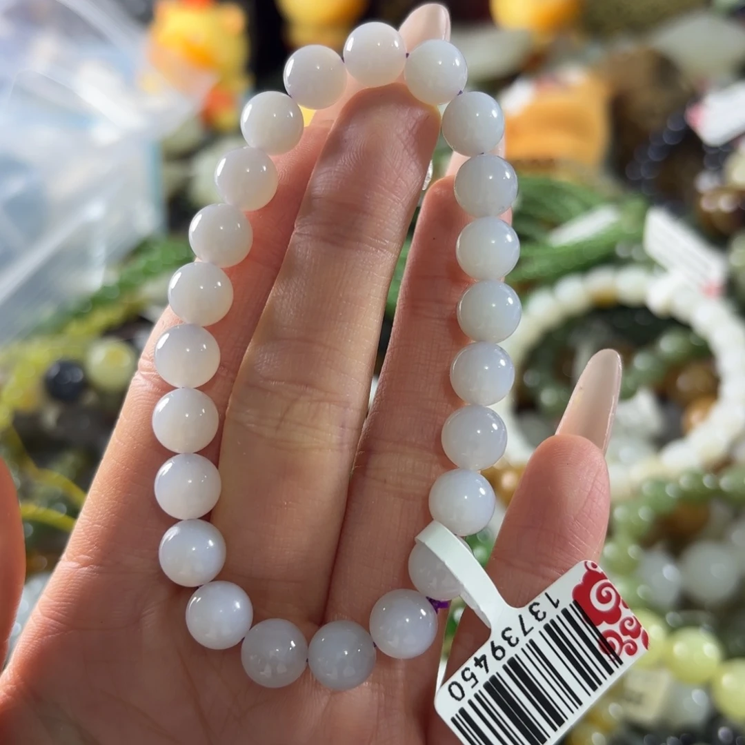 和田玉未镶嵌手串158