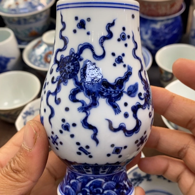 【闪购商品】景德镇青花主人杯