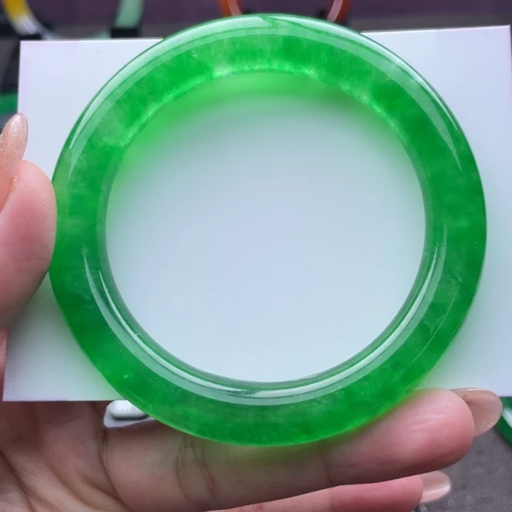 萍***聚仿水晶非金属手镯品质高货