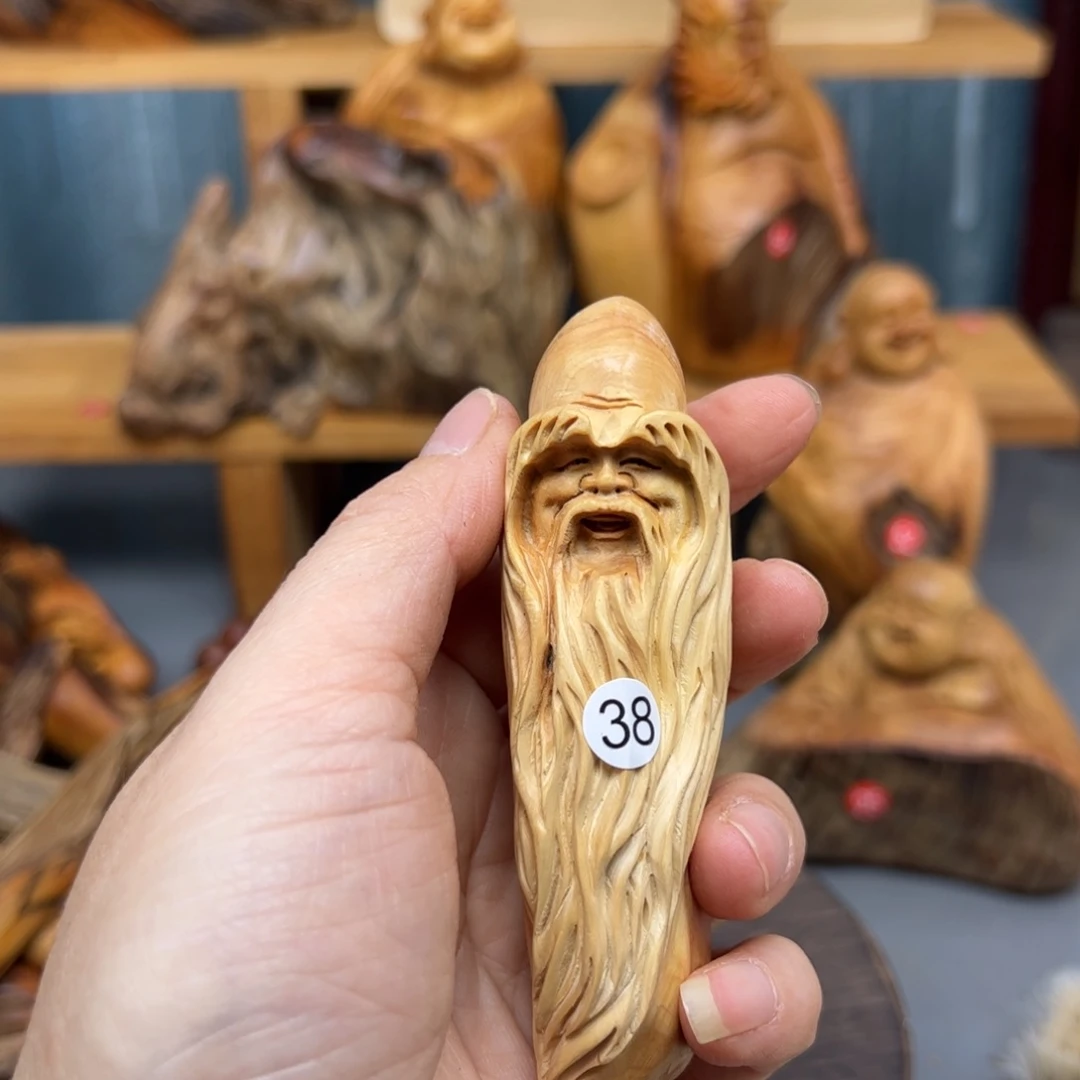 *****木崖柏木摆件手把件