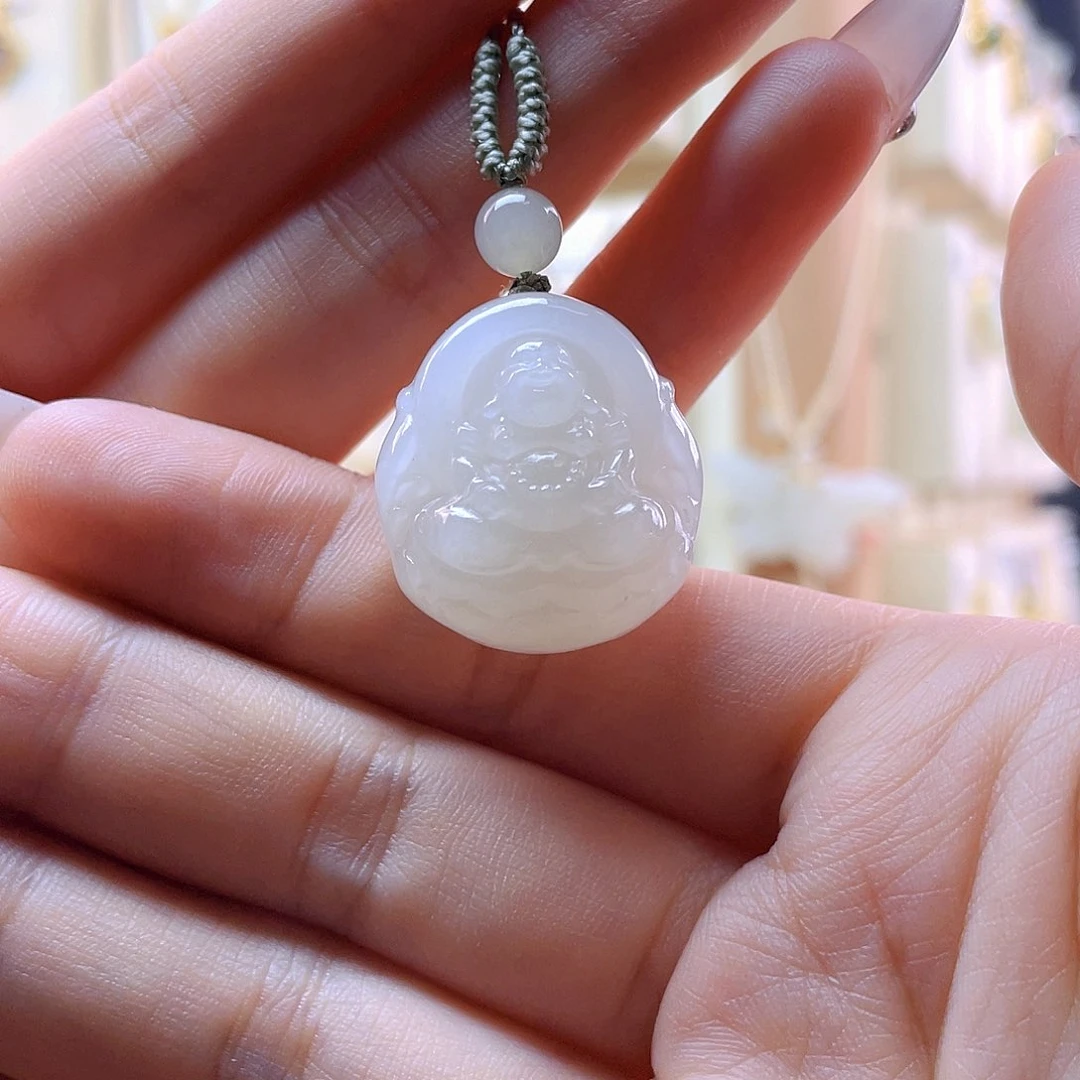 和田玉吊坠(赠链)未镶嵌六***岁