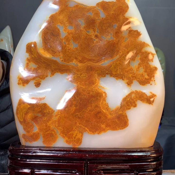 石材天然原石摆件