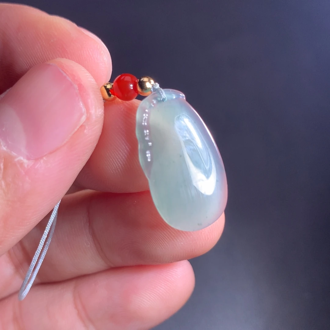 翡翠未镶嵌颈饰天然A货翡翠时尚气质女款吊坠挂坠