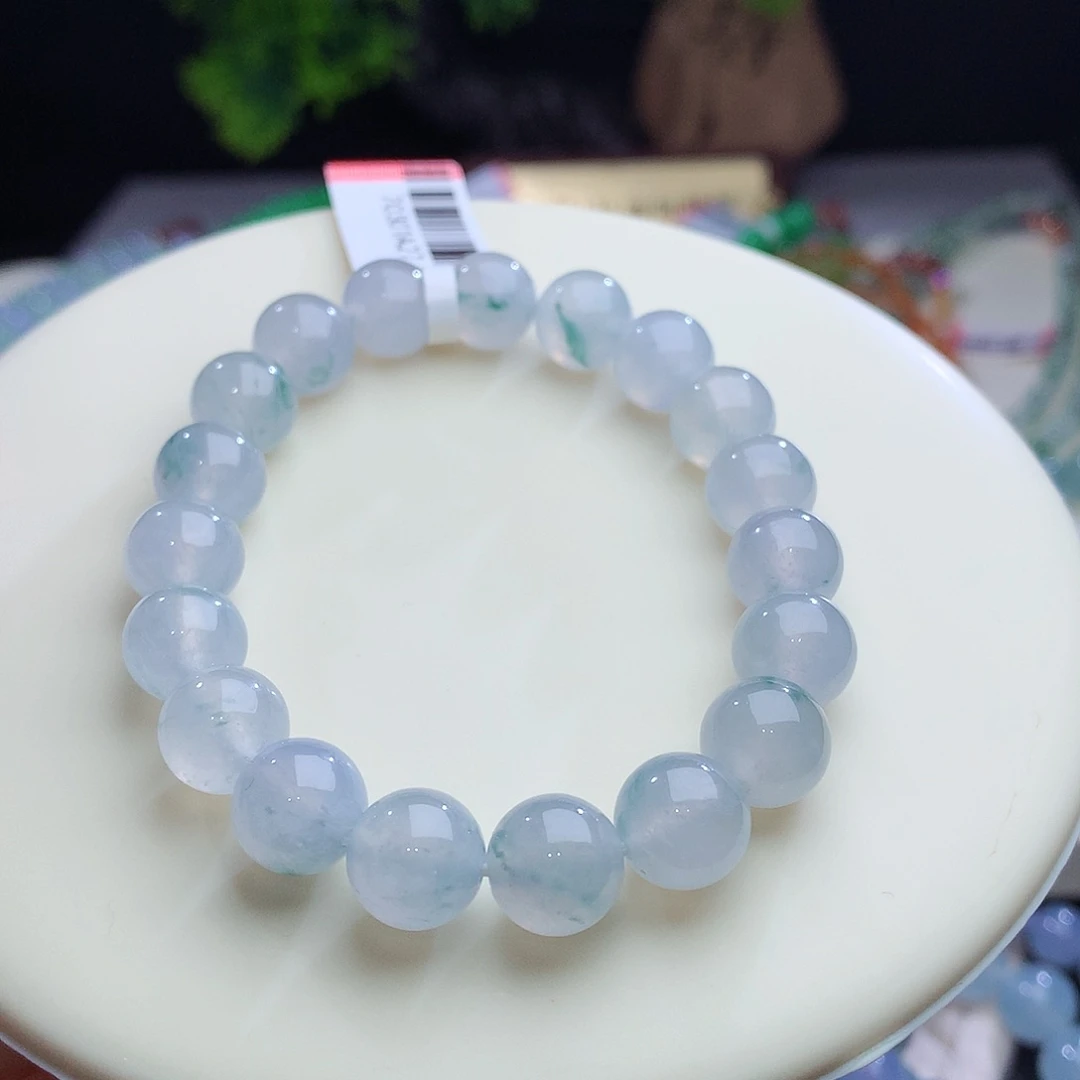 未镶嵌手串翡翠卡10mm