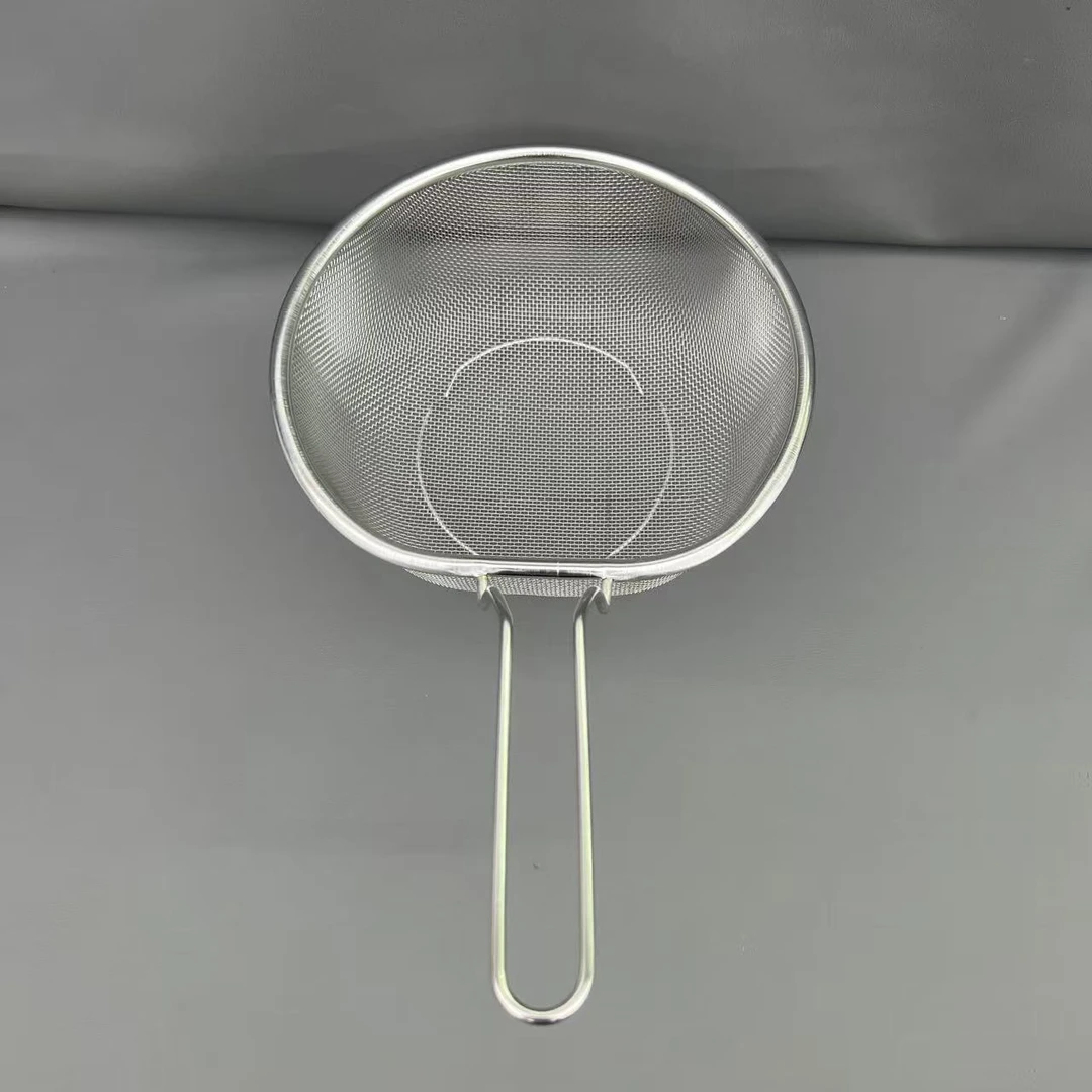 韩式定制食品级过滤手持漏勺家用厨房必备轻奢现代高级【汤家限定】