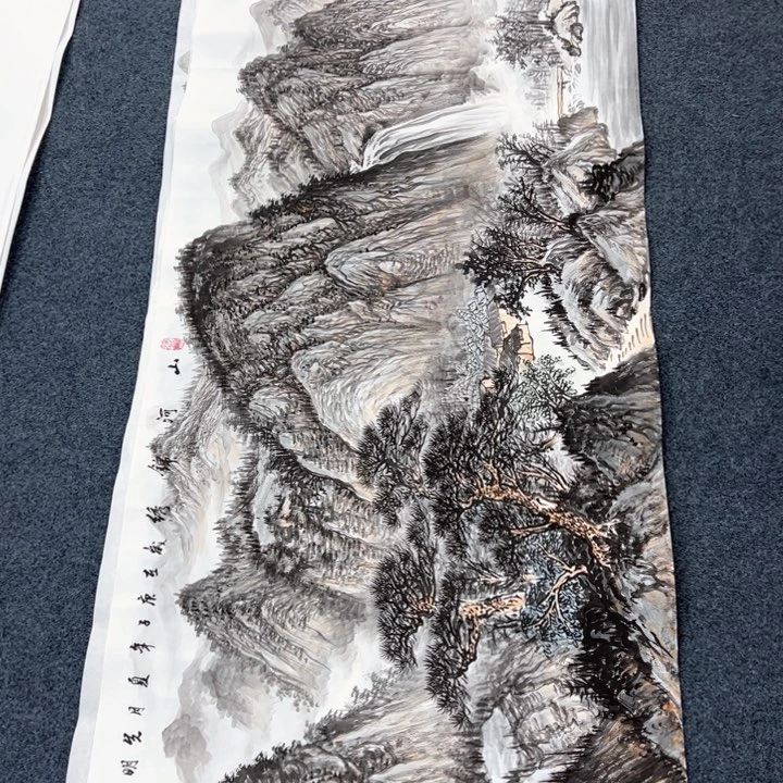 国画纯手绘作品欣赏图