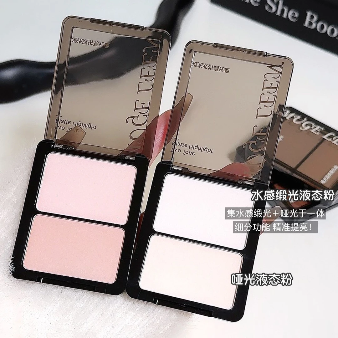 MUGELEEN哑光双拼高光魔法多色学生细闪提亮防汗cos新手裸色细腻