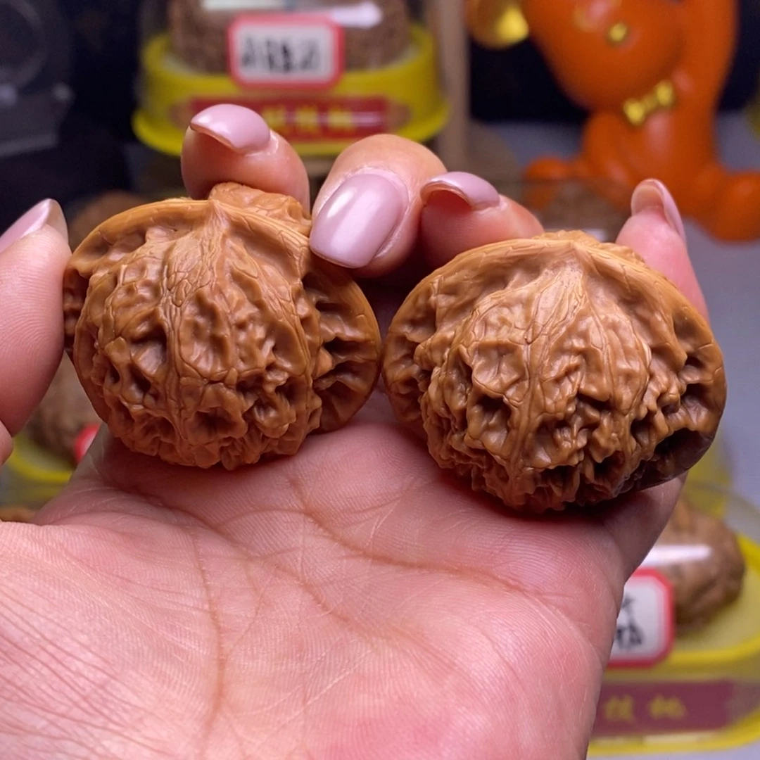 把件文玩核桃09肉球宫灯43尺