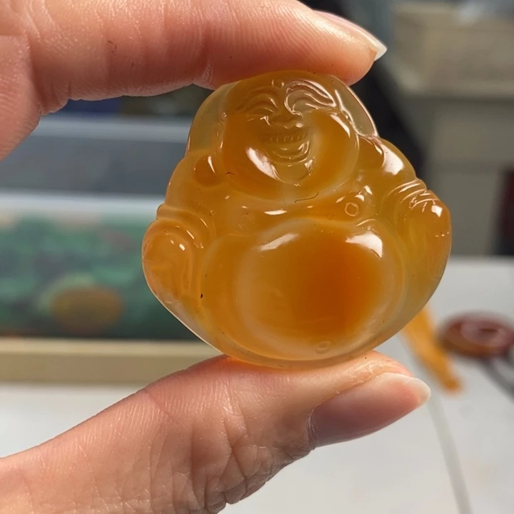 玛瑙/玉髓吊坠(不含链)未镶嵌