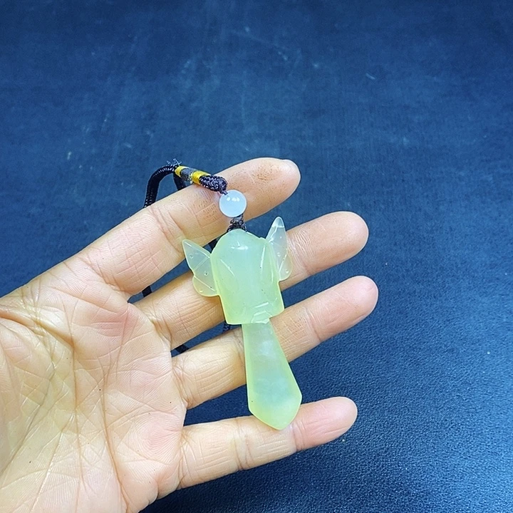 白玉菩提把件精选