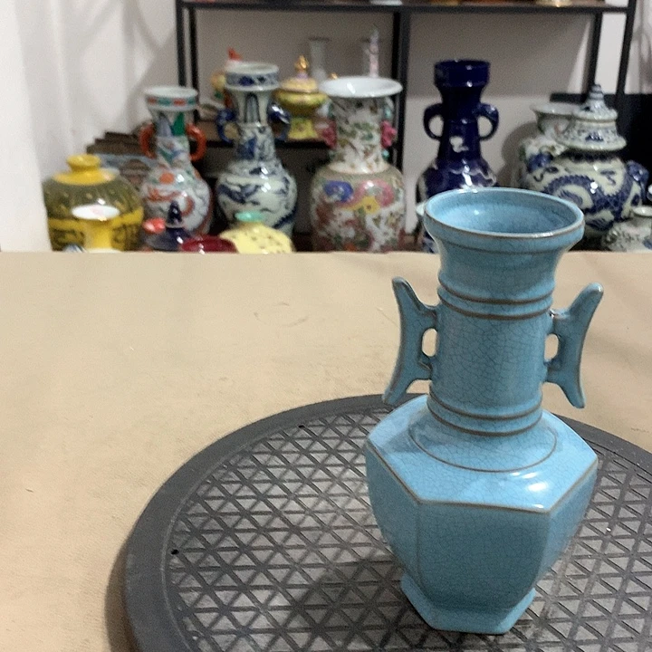 陶摆件博古架陶瓷摆件