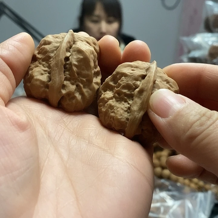 文玩核桃把件40一帆风顺
