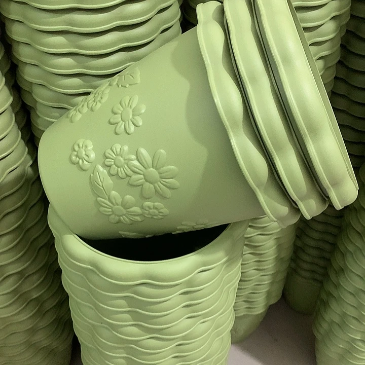 浮雕口27高27绿4个无托