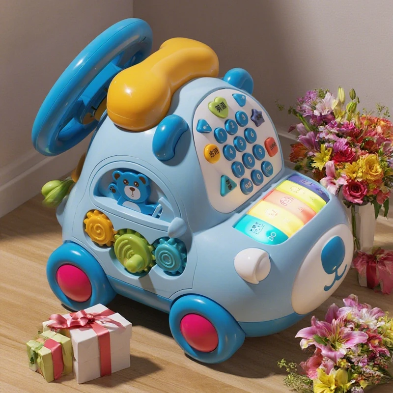 儿童音乐仿真手机多功能早教电话玩具宝宝益智0-1岁3开发智力女孩