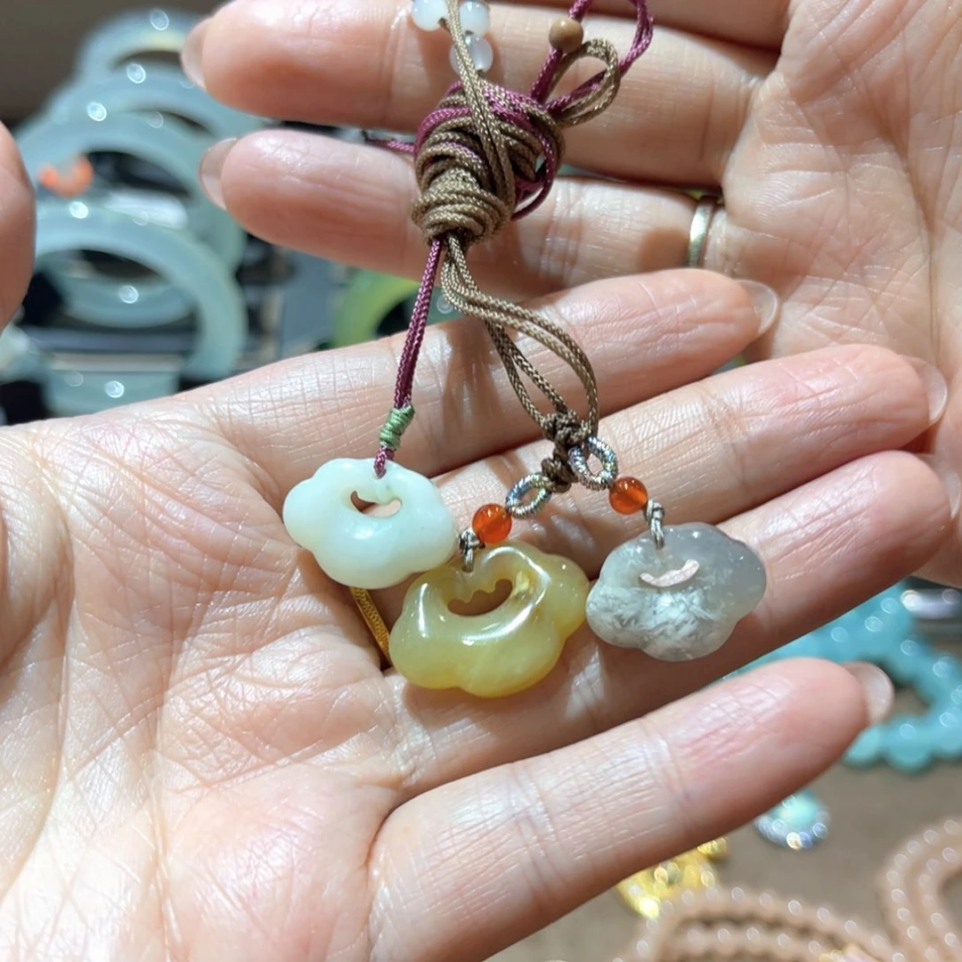 岫玉手镯未镶嵌手镯