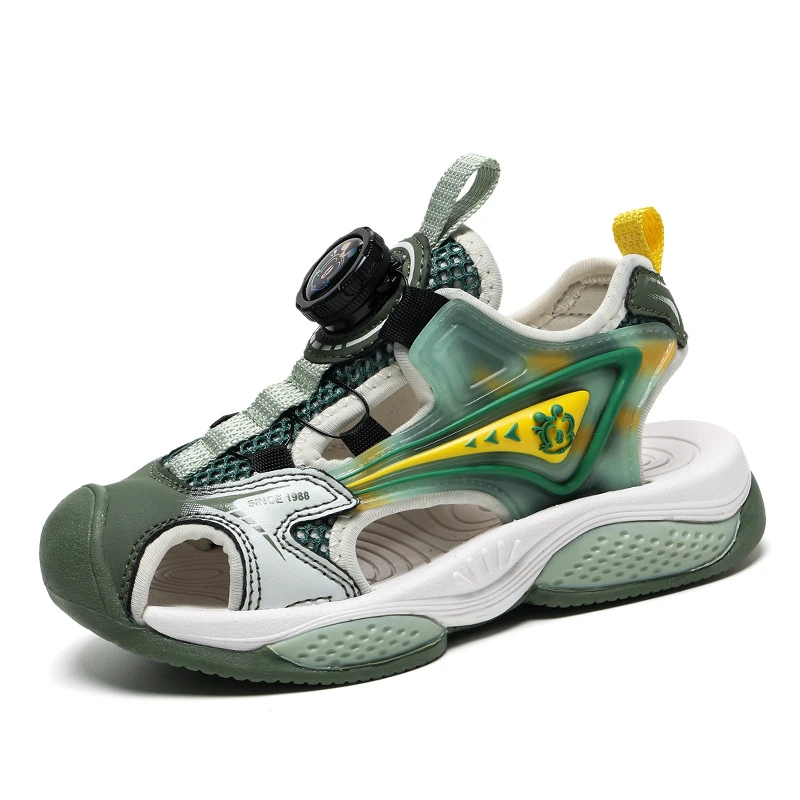 A童鞋儿童凉鞋男女童2025夏软底小学生防滑沙滩鞋中大童凉鞋