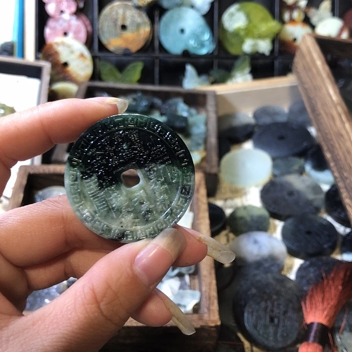 未镶嵌岫玉岫玉挂件