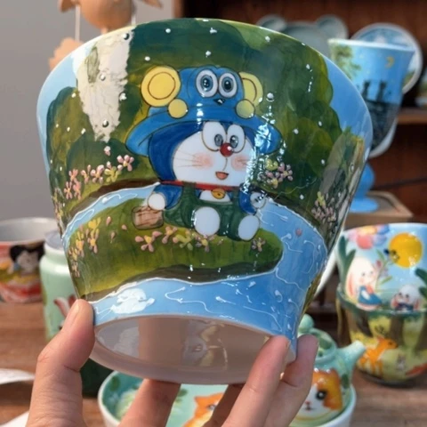 炉景德镇釉下手绘陶瓷