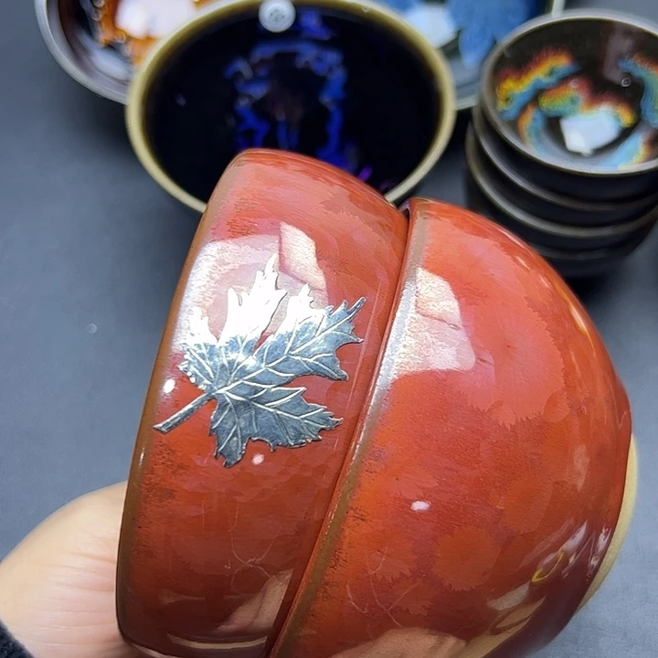 茶盏建窑建盏主人杯