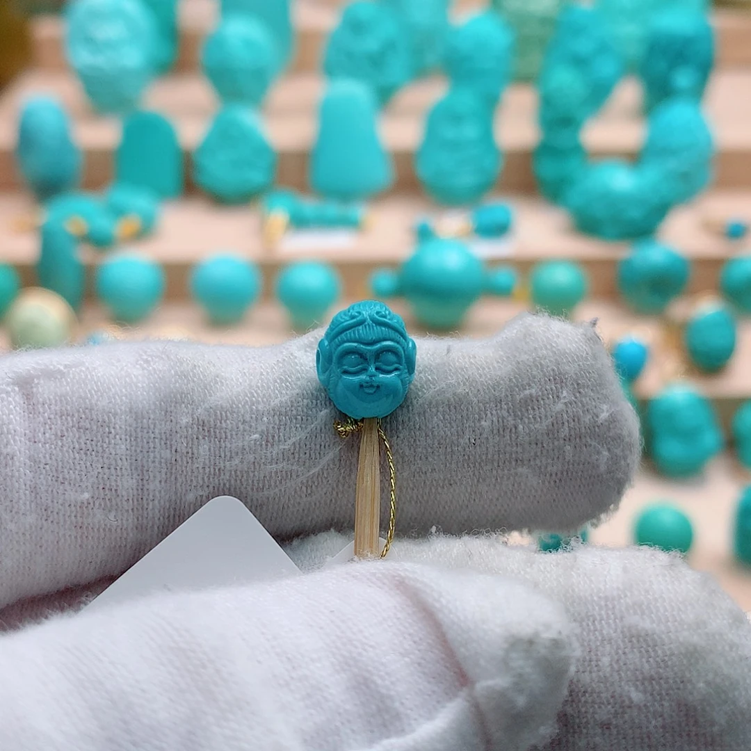 绿松石未镶嵌配饰