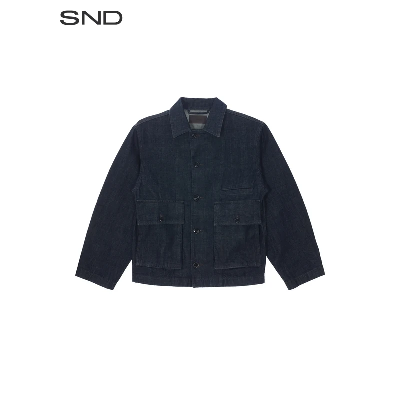 【LMR 设计师品牌】 SND AW25 宽松牛仔夹克
