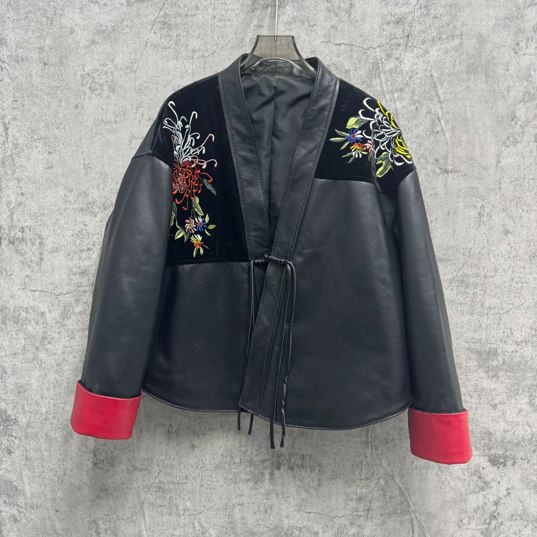 「Darley推荐」“新品上市”2025早春爆款皮衣外套女高级感真皮加棉款