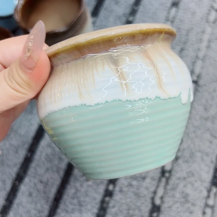 有孔，满10元发货多肉陶瓷花盆