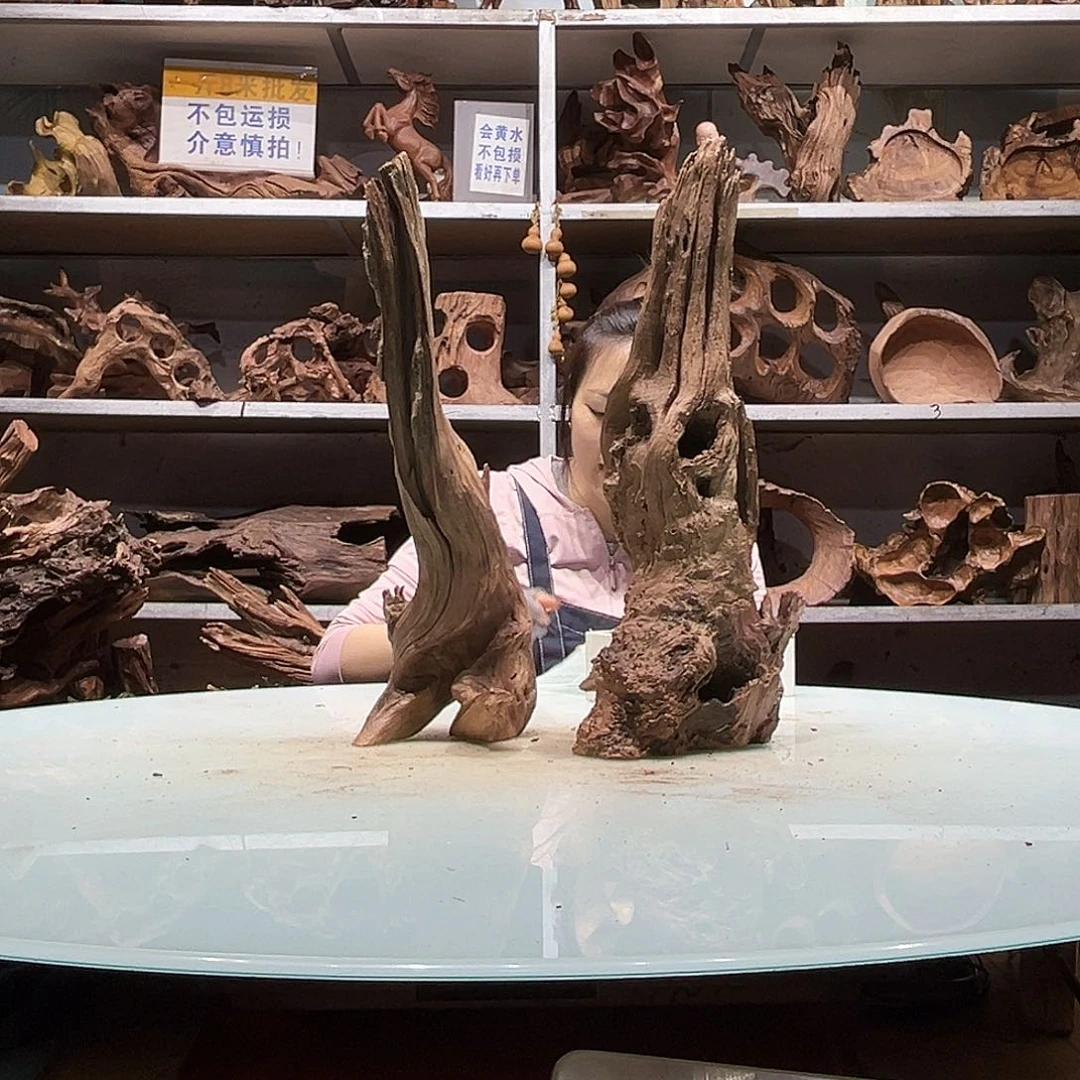 紫砂镂空紫柚沉木不包损秋*9695-2