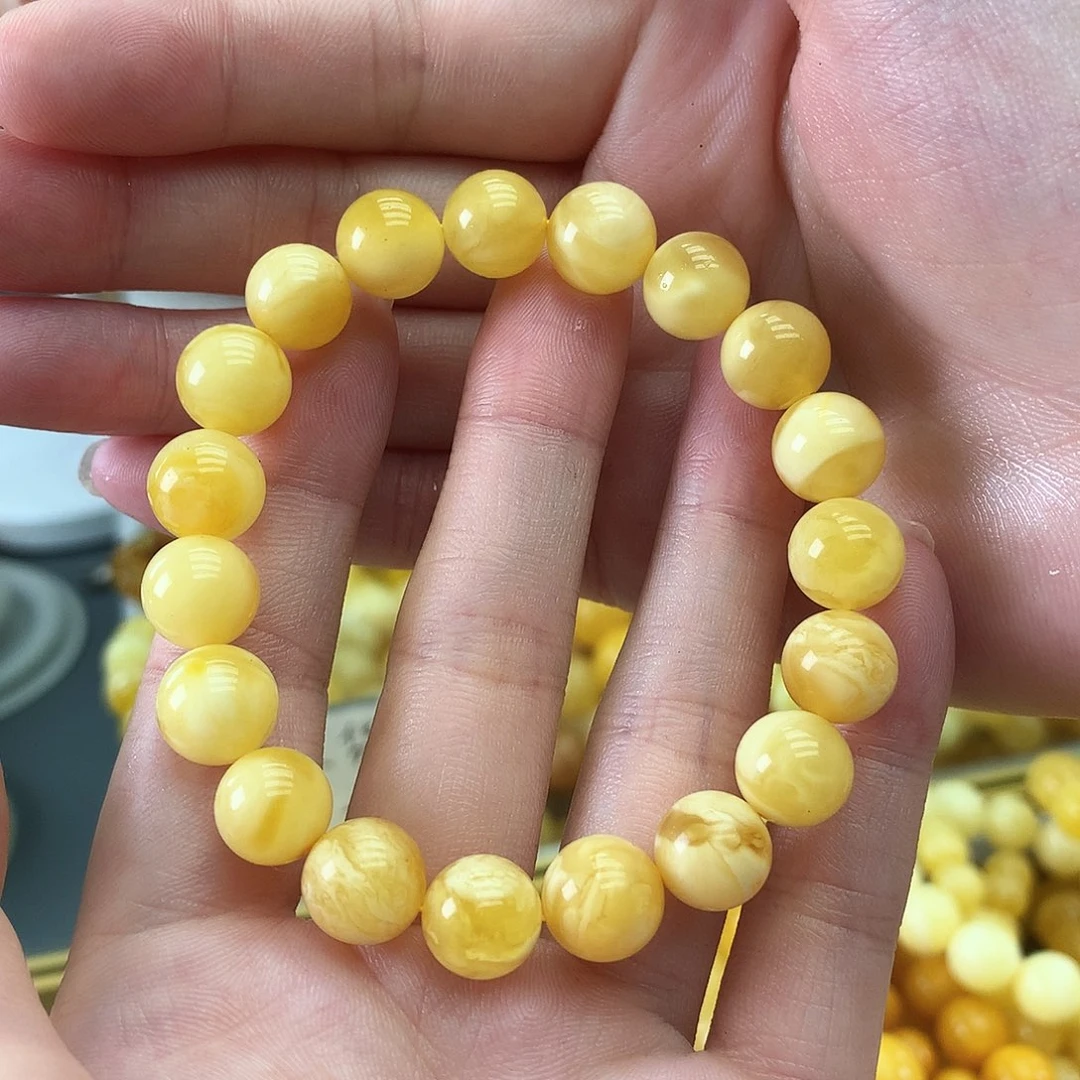 未镶嵌琥珀裸石妖花10