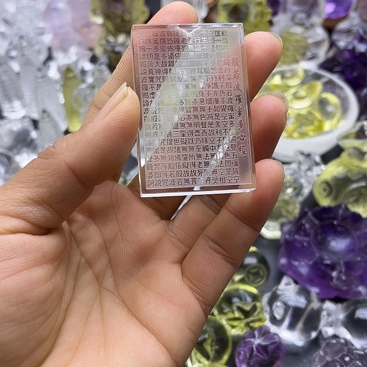 水晶摆件未镶嵌吊坠