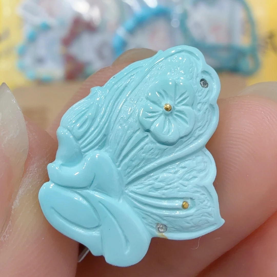 绿松石未镶嵌珠宝奇石