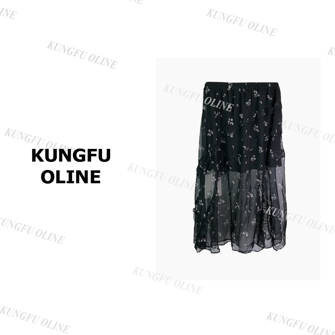 【晶晶】QZ9734 时尚百搭气质好看夏季新款长裙