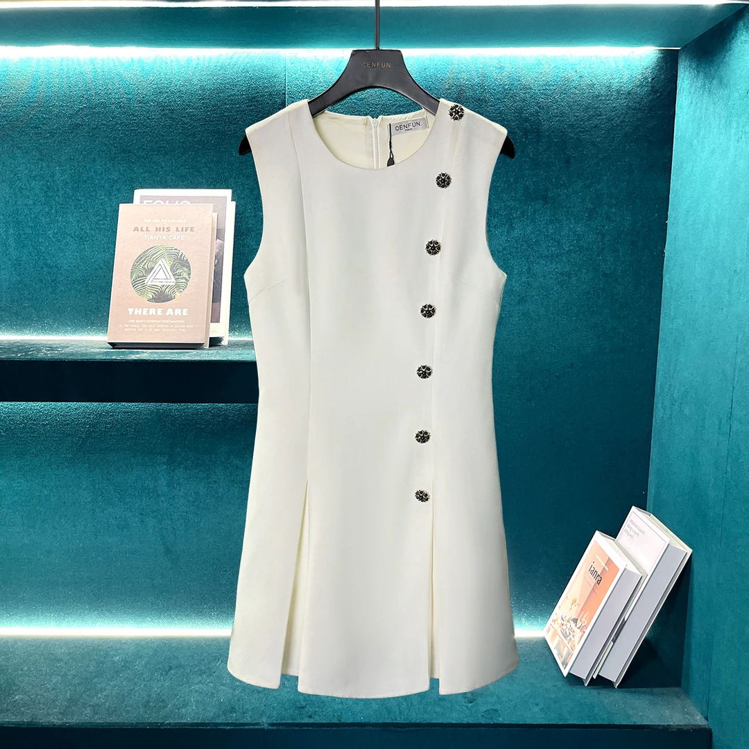 【CENFUN】*247 BZ 轻奢网红百搭气质连衣裙E00110