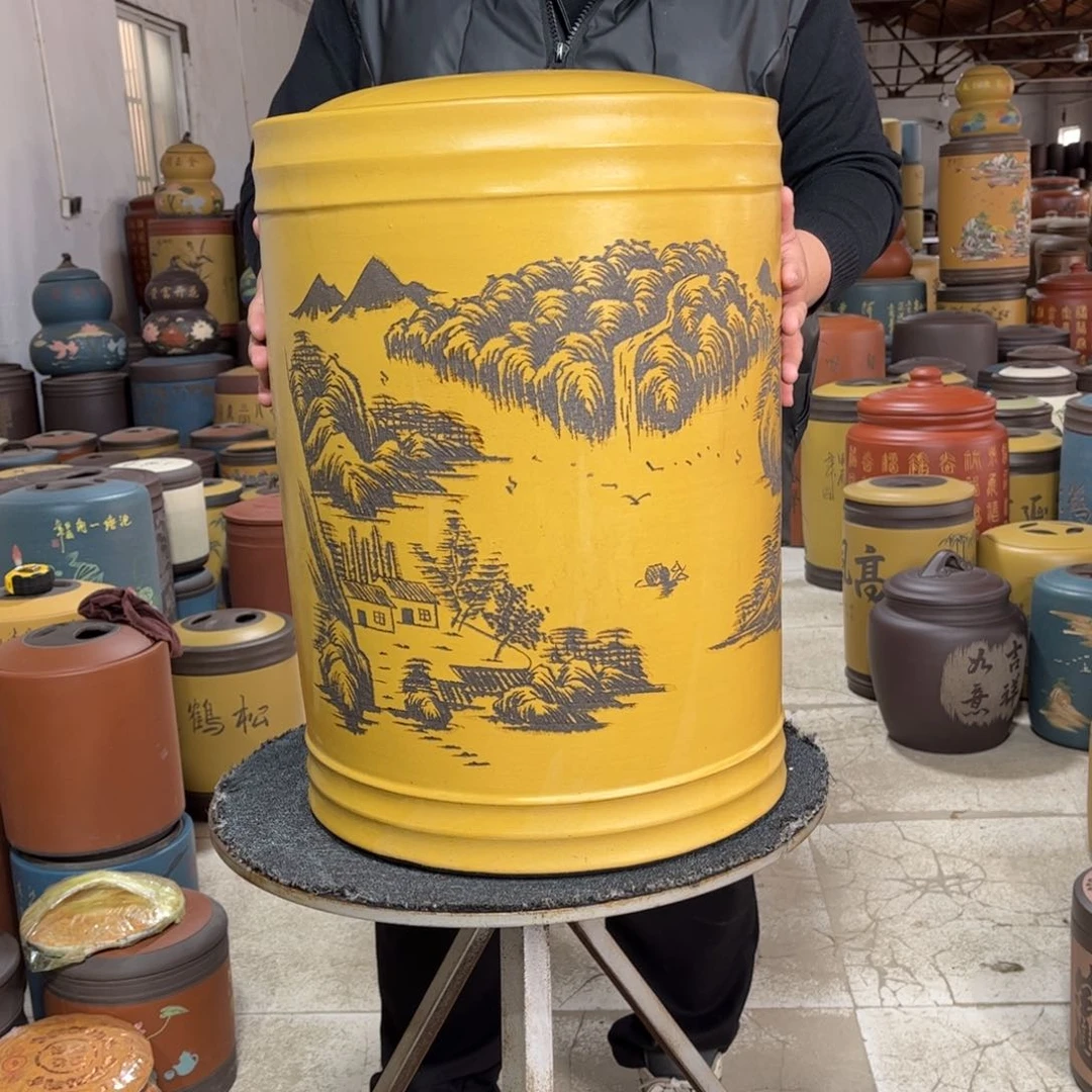 紫砂茶叶罐茶叶罐