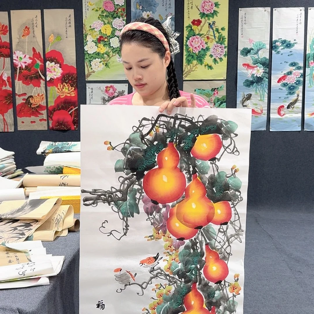 国画非常精美的一副作品